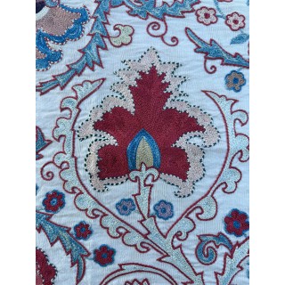 Silk Embroidery Wall Hanging, Traditional Handmade Tablecloth Silk Embroidery Wall Hanging, Traditional Handmade Tablecloth