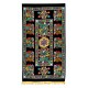 Silk Hand Embroidered Throw, Vintage Suzani Tapestry, Uzbek Wall Hanging, Colorful Bed Cover