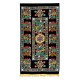 Silk Hand Embroidered Throw, Vintage Suzani Tapestry, Uzbek Wall Hanging, Colorful Bed Cover