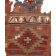 Antique Anatolian Kilim Fragment, 18th Century Antique Anatolian Kilim Fragment, 18th Century