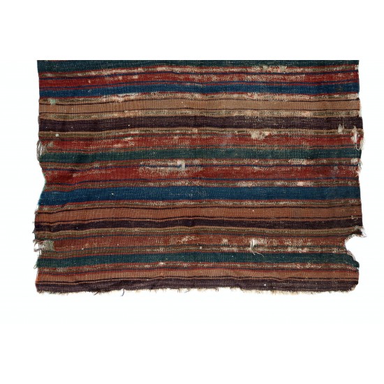 Antique Anatolian Kilim Fragment, 18th Century