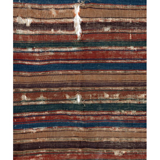 Antique Anatolian Kilim Fragment, 18th Century Antique Anatolian Kilim Fragment, 18th Century