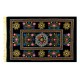 Vintage Silk Hand Embroidery Bed Cover, Central Asian Suzani Wall Hanging