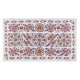 Boho Wall Decor, Needlework Wall Art, Modern Embroidered Suzani Wall Hanging
