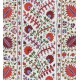 Silk Hand Embroidered Suzani Bed Cover, New Traditional Wall Hanging from Uzbekistan