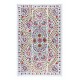Boho Wall Decor, Needlework Wall Art, Embroidered Uzbek Suzani Wall Hanging