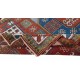 New Nice Hand Knotted Caucasian Kazak Area Rug Made of 100% Wool