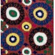 Vintage Silk Hand Embroidery Bed Cover, Decorative Suzani Wall Hanging from Uzbekistan