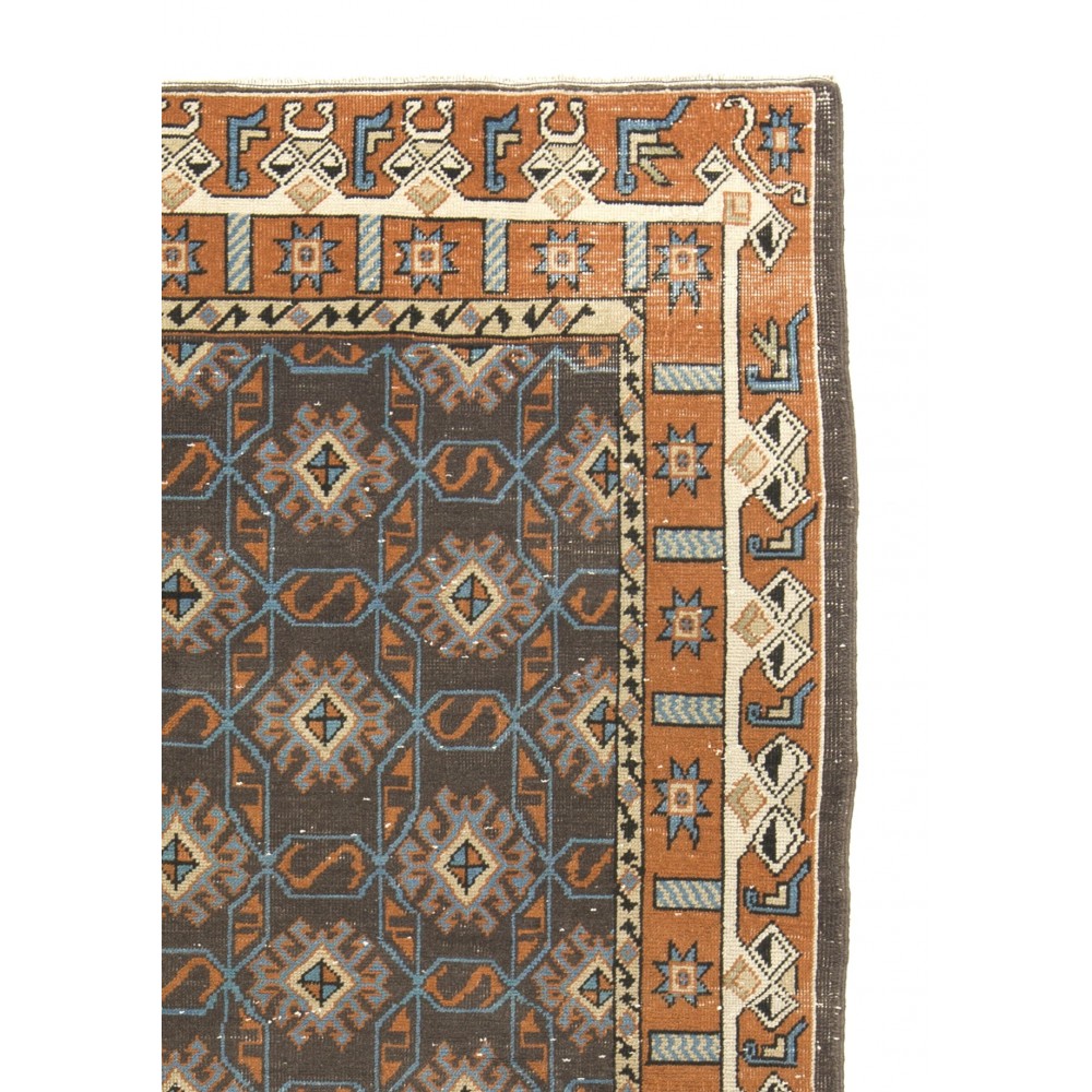 Mid-20th Century Handmade Central Anatolian Wool Rug