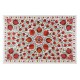 Silk Embroidery Suzani Bed Cover, Boho Wall Hanging, Modern Uzbek Tapestry