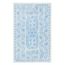 Classic Uzbek Suzani Embroidery. New Silk and Cotton Wall Hanging. Bed or Table Cover