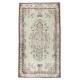 Hand Knotted Vintage Central Anatolian Area Rug in Shades of Light Green Hand Knotted Vintage Central Anatolian Area Rug in Shades of Light Green