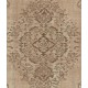 Hand Knotted Vintage Central Anatolian Area Rug in Brown Colors