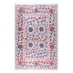 Silk Hand Embroidered Tapestry, New Suzani Textile Wall Hanging, Uzbek Bed Cover