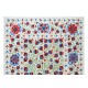 Contemporary Wall Decor, Needlework Wall Art, Embroidered Suzani Wall Hanging, Uzbek Tapestry