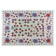 Contemporary Wall Decor, Needlework Wall Art, Embroidered Suzani Wall Hanging, Uzbek Tapestry