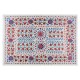 Silk Hand Embroidered Suzani Bed Cover, New Uzbek Suzani Wall Hanging