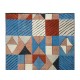 Abstract Hand Knotted "Tulu" Rug Made of 100% Wool, Custom Options Available