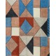 Abstract Hand Knotted "Tulu" Rug Made of 100% Wool, Custom Options Available