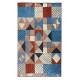 Abstract Hand Knotted "Tulu" Rug Made of 100% Wool, Custom Options Available