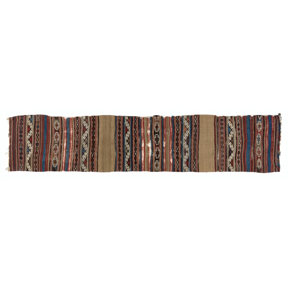Antique Anatolian Kilim Fragment, 18th Century