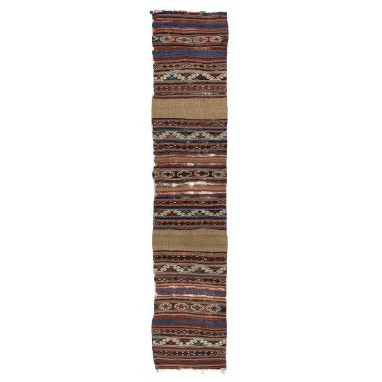 Antique Anatolian Kilim Fragment, 18th Century