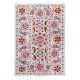 Uzbek Suzani Textile Bed Cover, Embroidered Silk and Cotton Wall Hanging, Boho Wall Decor, Asian Inspired, Vibrant Colors
