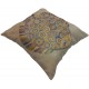 100% Silk Embroidered Fish Patterned Suzani Cushion Cover, Asian Inspired Lace Pillow, Modern Sham