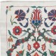 100% Silk Embroidered Asian Wall Hanging, Suzani Wall Art, Handmade Floral Tapestry