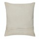 Asian Inspired Suzani Textille Cushion Cover, 100% Silk Embroidered Lace Pillow