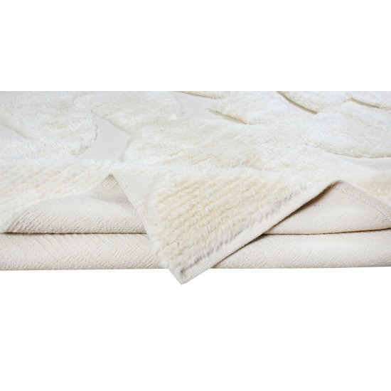 Cream Handmade Tulu Rug. 100% Natural Wool. Custom Modern Turkish Carpet Cream Handmade Tulu Rug. 100% Natural Wool. Custom Modern Turkish Carpet