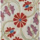 Floral Pattern Uzbek Suzani Cushion Cover, 100% Silk Sham, Hand Embroidery Pillow Cover Floral Pattern Uzbek Suzani Cushion Cover, 100% Silk Sham, Hand Embroidery Pillow Cover
