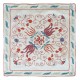 Home Decor 100% Silk Suzani Cushion Cover, Hand Embroidery Pillow, Made in Uzbekistan