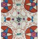 100% Silk Suzani Cushion Cover, Decorative Hand Embroidered Lace Pillow from Uzbekistan 100% Silk Suzani Cushion Cover, Decorative Hand Embroidered Lace Pillow from Uzbekistan