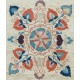Uzbek Suzani Fabric Cushion Cover, 100% Silk Sham, Hand Embroidery Pillow Cover