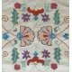 Decorative Handmade 100% Silk Suzani Cushion Cover, Embroidered Uzbek Lace Pillow Decorative Handmade 100% Silk Suzani Cushion Cover, Embroidered Uzbek Lace Pillow