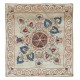 100% Silk Suzani Cushion Cover, Decorative Hand Embroidered Lace Pillow from Uzbekistan 100% Silk Suzani Cushion Cover, Decorative Hand Embroidered Lace Pillow from Uzbekistan