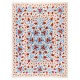 New Uzbek Suzani Textile. Embroidered Cotton & Silk Bed Cover
