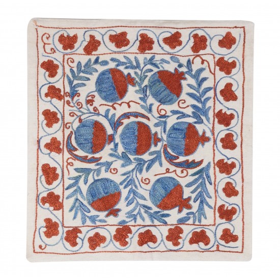 Handmade New Central Asian / Uzbek Silk Embroidered Suzani Cushion Cover Handmade New Central Asian / Uzbek Silk Embroidered Suzani Cushion Cover