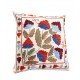 Decorative Silk Embroidered Suzani Cushion Cover from Uzbekistan Decorative Silk Embroidered Suzani Cushion Cover from Uzbekistan