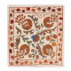 Decorative Silk Embroidered Suzani Cushion Cover from Uzbekistan Decorative Silk Embroidered Suzani Cushion Cover from Uzbekistan