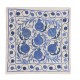 Handmade Asian Suzani Cushion Cover, Silk Embroidery Pillow Case