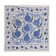 Handmade Asian Suzani Cushion Cover, Silk Embroidery Pillow Case Handmade Asian Suzani Cushion Cover, Silk Embroidery Pillow Case
