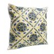 Decorative Suzani Cushion Cover from Uzbekistan. Silk Hand Embroidery Throw Pillow