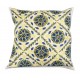 Decorative Suzani Cushion Cover from Uzbekistan. Silk Hand Embroidery Throw Pillow