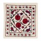 New Authentic Central Asian Silk Embroidered Suzani Cushion Cover