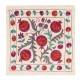 Decorative Silk Embroidered Suzani Cushion Cover from Uzbekistan Decorative Silk Embroidered Suzani Cushion Cover from Uzbekistan
