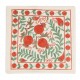 Beautiful Silk Hand Embroidered Suzani Cushion Cover from Uzbekistan Beautiful Silk Hand Embroidered Suzani Cushion Cover from Uzbekistan