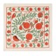 Decorative Silk Embroidered Suzani Cushion Cover from Uzbekistan Decorative Silk Embroidered Suzani Cushion Cover from Uzbekistan