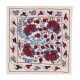 Decorative Silk Embroidered Suzani Cushion Cover from Uzbekistan Decorative Silk Embroidered Suzani Cushion Cover from Uzbekistan